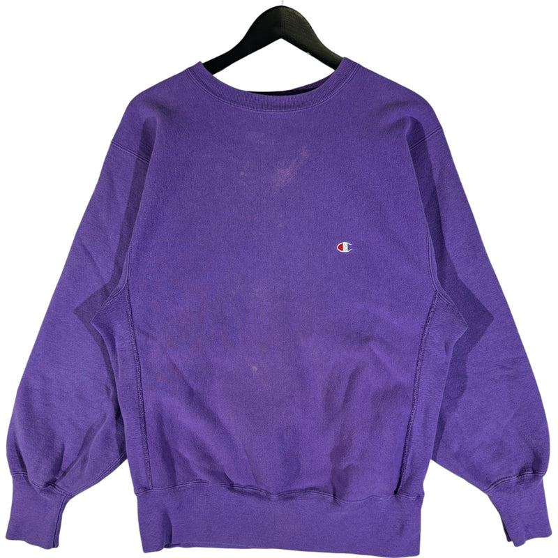 Vintage Champion Reverse Weave Logo Crewneck 90's