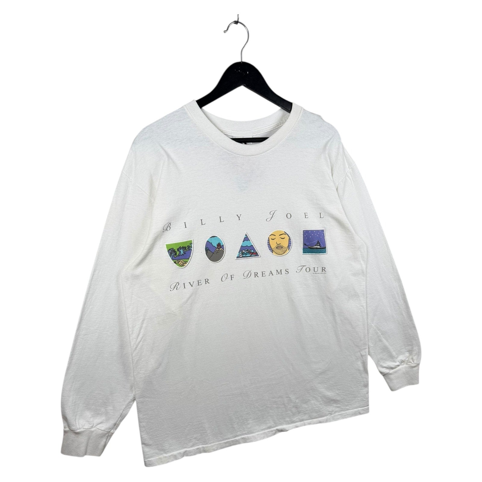 Vintage Billy Joel River of Dreams Tour Long Sleeve T Shirt