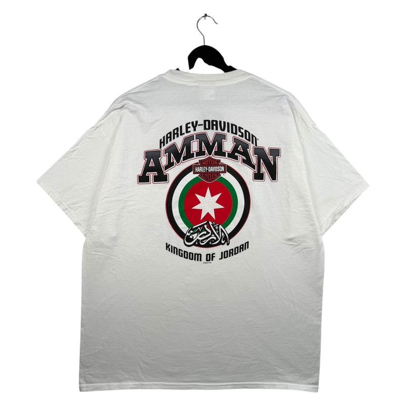 Vintage Harley Davidson Amman Jordan International Dealer T-Shirt