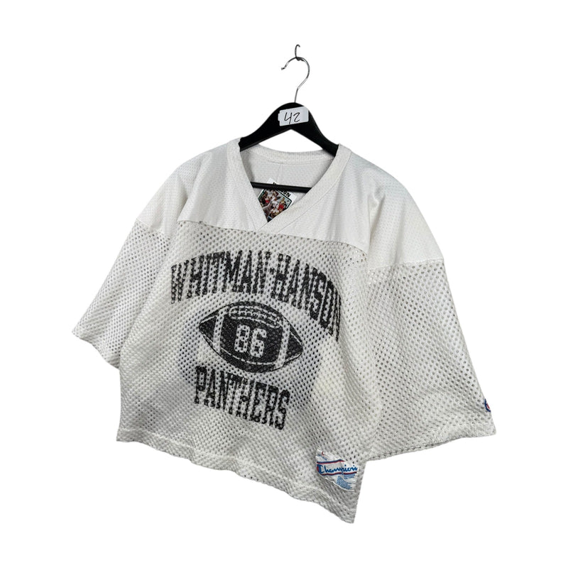 Vintage Whitman-Hanson Panthers Y2K Cropped Jersey