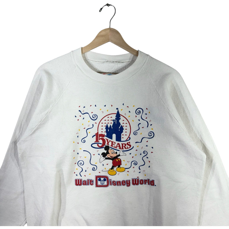 Vintage Walt Disney World 15 year Anniversary Crewneck