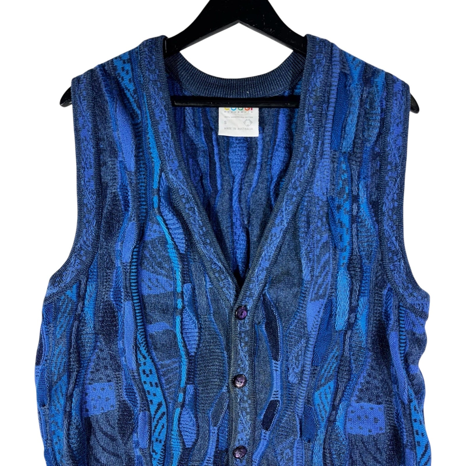 Vintage Coogi 3D Knit Sweater Vest