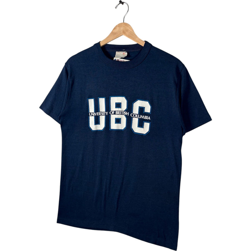 Vintage University Of British Columbia Spellout Tee 90s