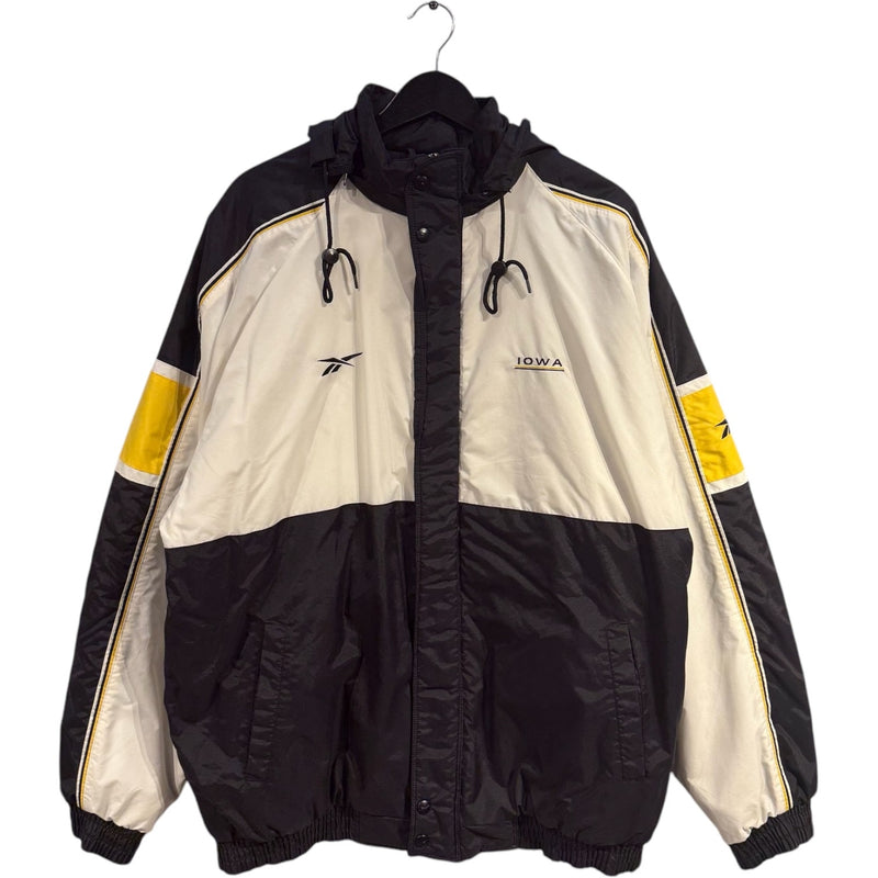 Vintage Reebok University Of Iowa Hawkeyes Puffer Jacket