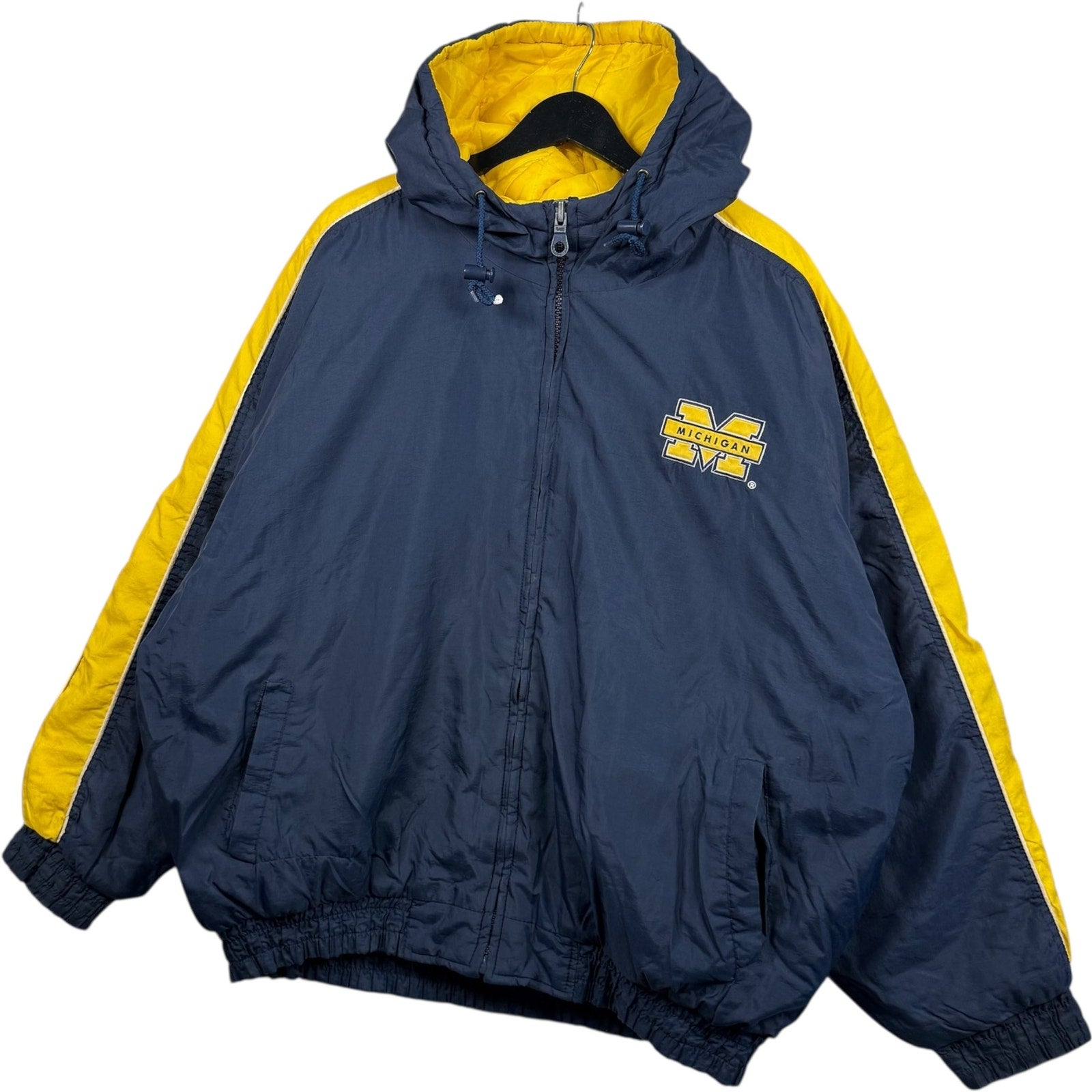 Vintage University Of Michigan Mini Logo Full Zip Jacket