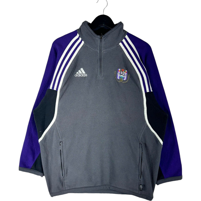 Vintage Adidas RSC Anderlecht 1/4 Zip Fleece