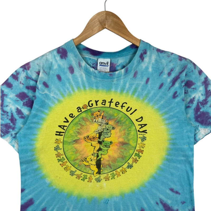 Vintage Grateful Day Dancing Bears Tie Dye T-Shirt