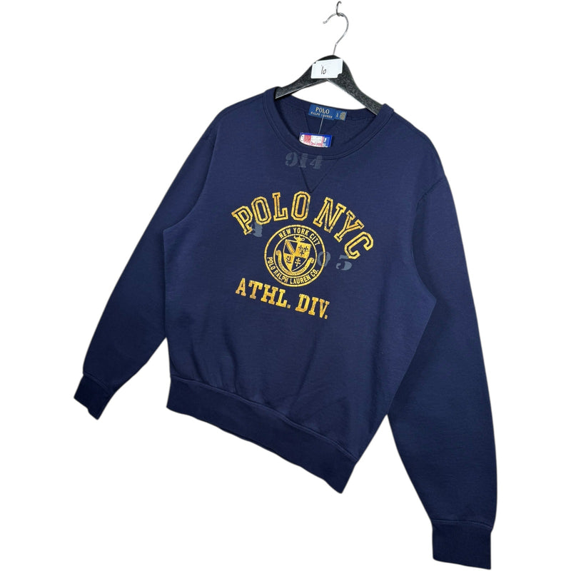 Vintage Polo Ralph Lauren NYC Athl Div Crewneck