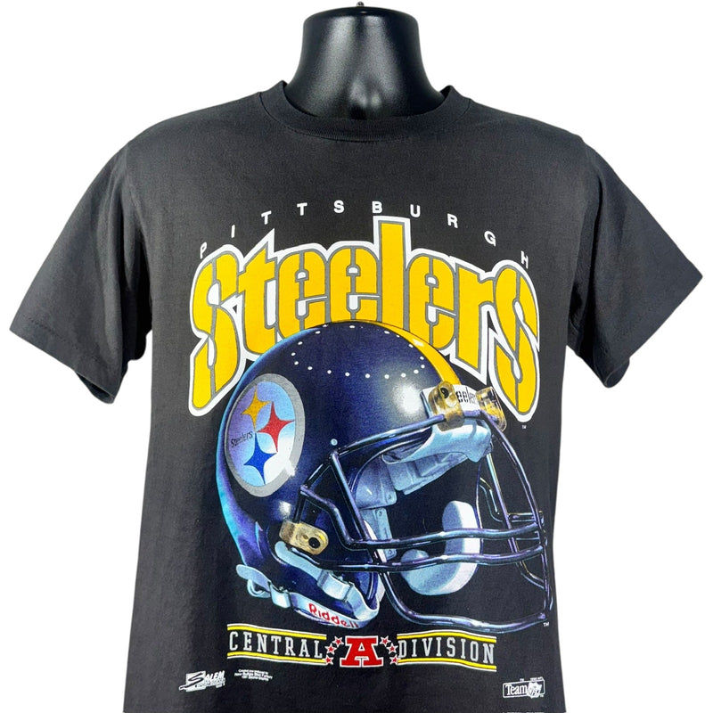 Vintage Salem Sportswear Pittsburgh Steelers Helmet NFL Tee