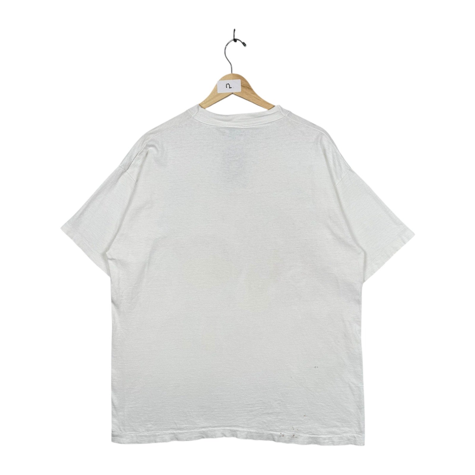 Vintage Garfield Cartoon Clothesline Graphic T-Shirt