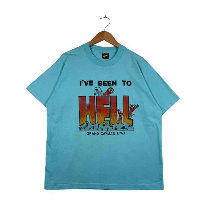 Vintage I've Been To Hell Grand Cayman B.W.I. T-Shirt