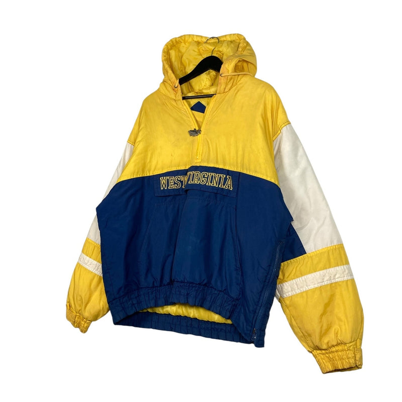 Vintage West Virginia 1/4 Zip Puffer Jacket