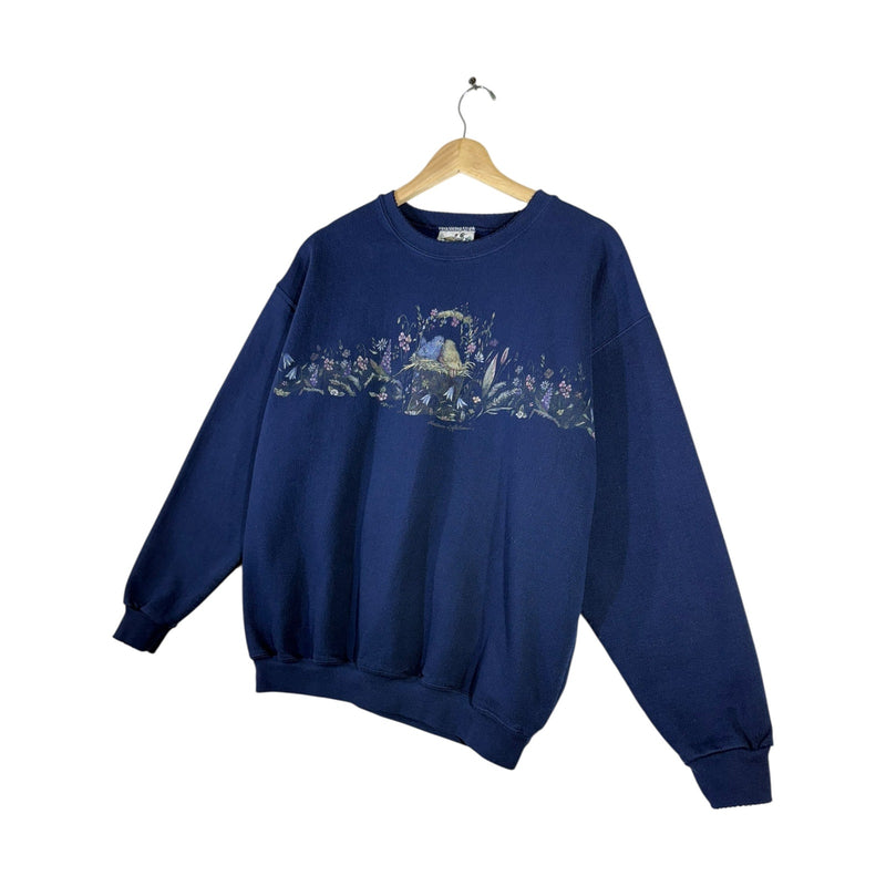 Vintage Birds Crewneck