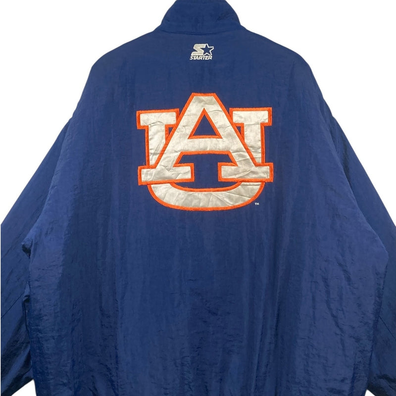 Vintage Starter Auburn Tigers NCAA Snap Button Jacket