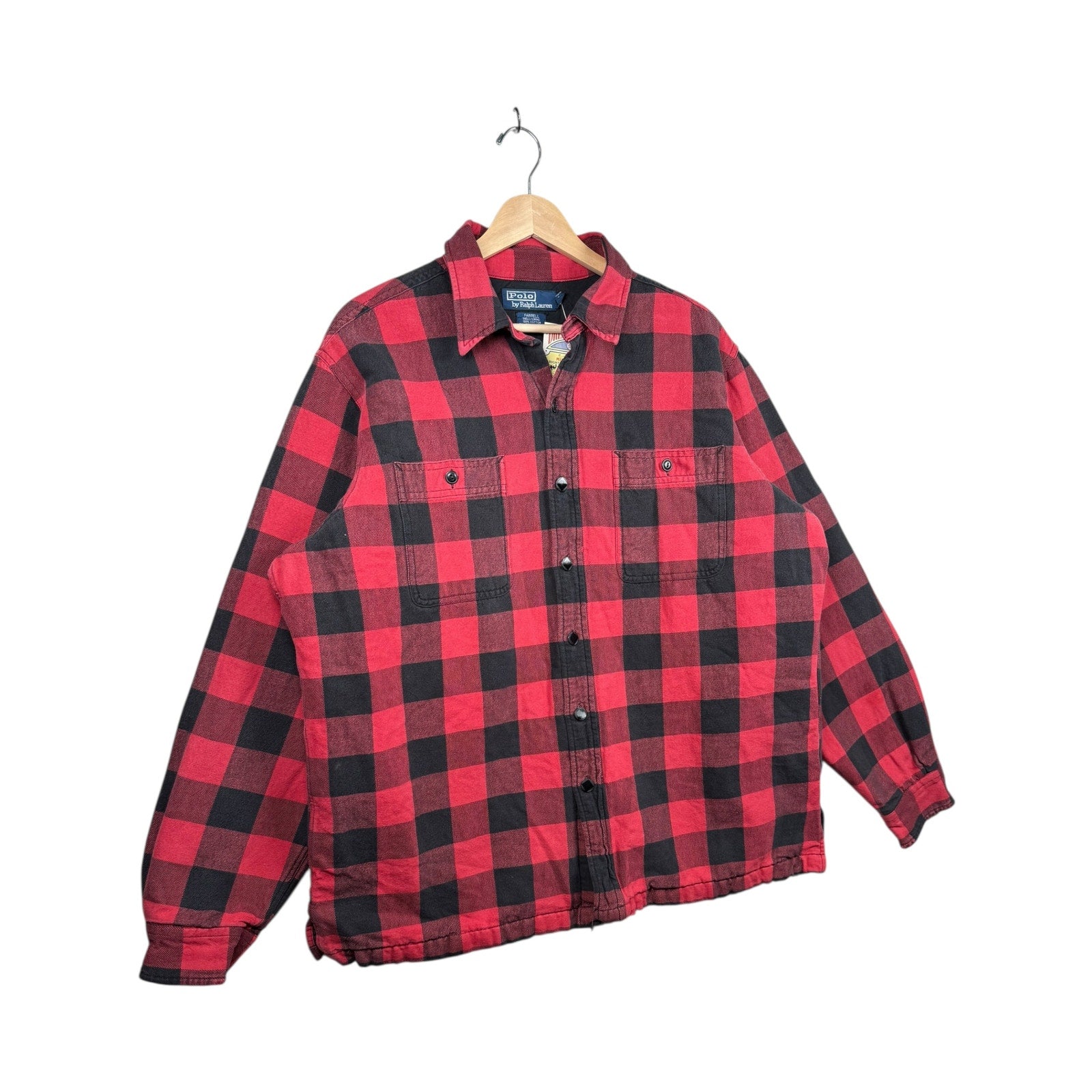 Vintage Polo Ralph Lauren Farrell Flannel Long Sleeve Button Up