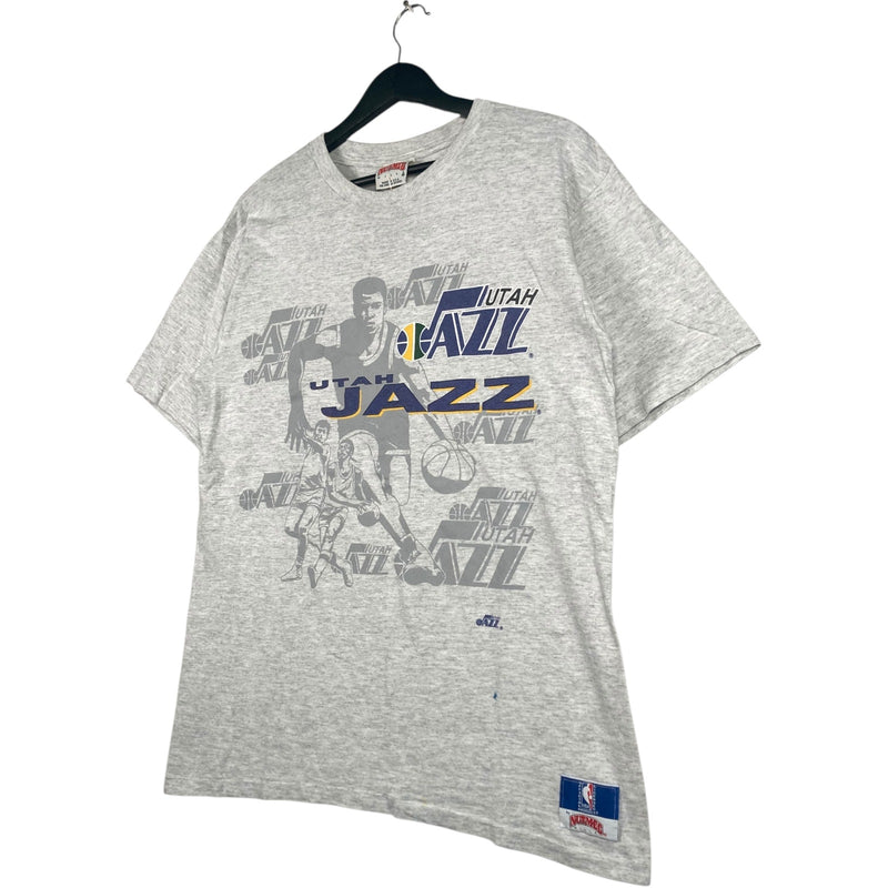 Vintage Nutmeg Utah Jazz NBA T-Shirt 90s
