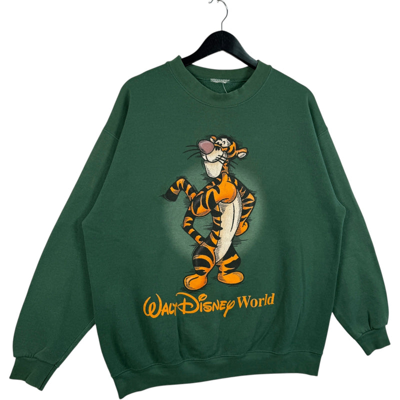 Vintage Disney World Winnie The Pooh Tigger Souvenir Crewneck