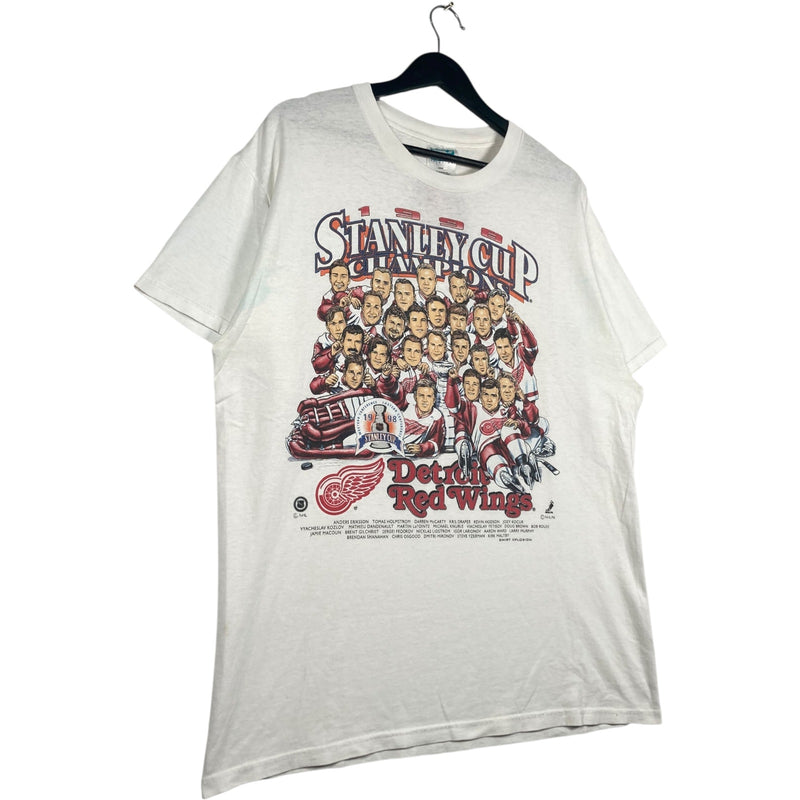 Vintage Detroit Red Wings Stanley Cup Champions NHL T-Shirt 90s