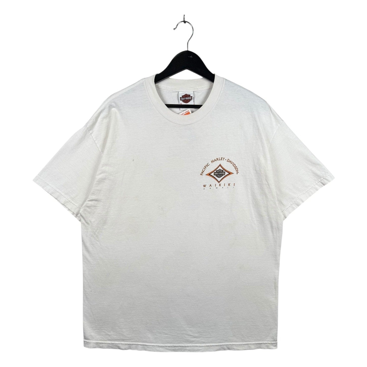 Vintage Harley Davidson Waikiki Hawaii Graphic T-Shirt