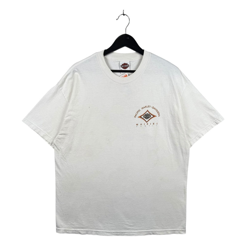 Vintage Harley Davidson Waikiki Hawaii Graphic T-Shirt