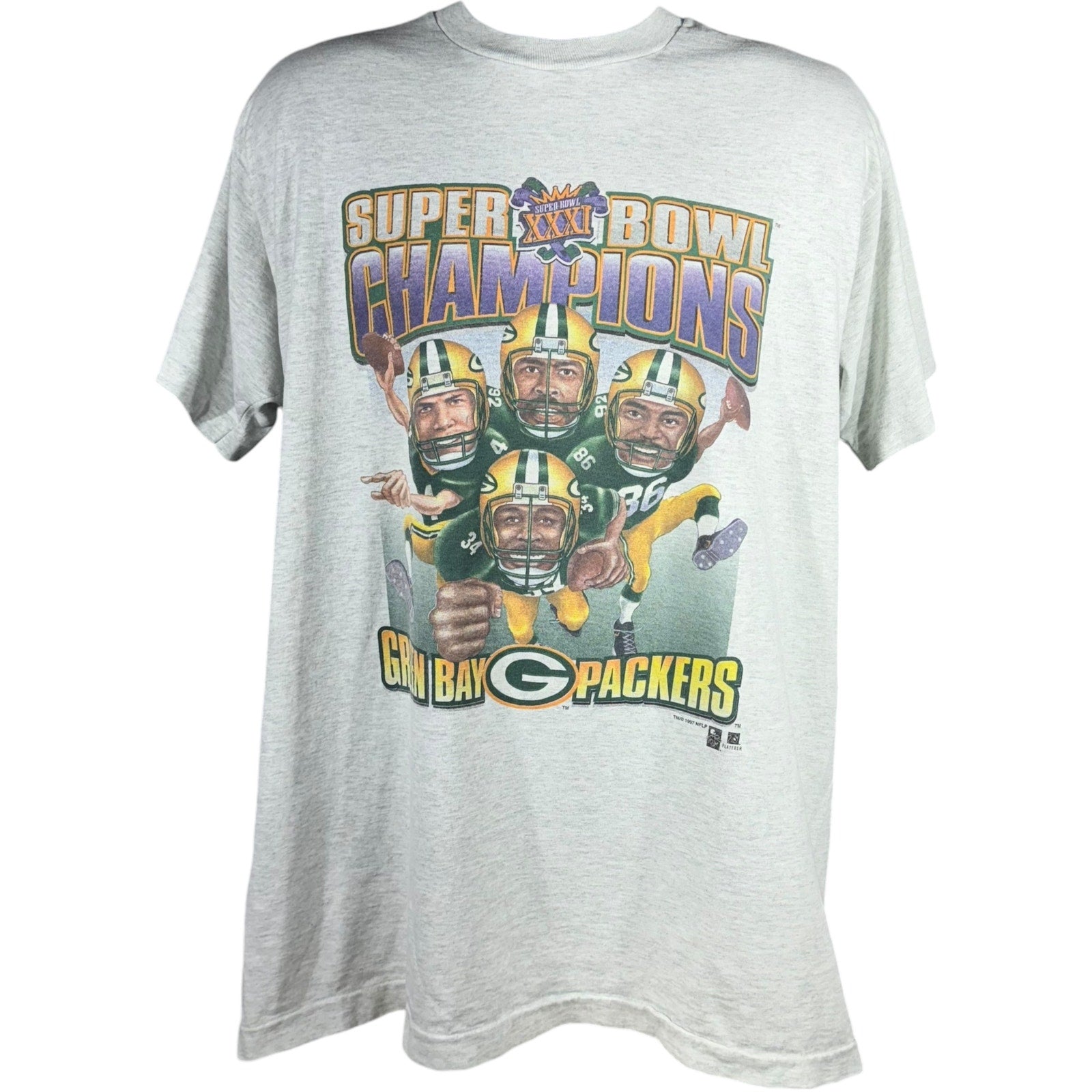 Vintage Green Bay Packers Super Bowl XXXI Champions Tee