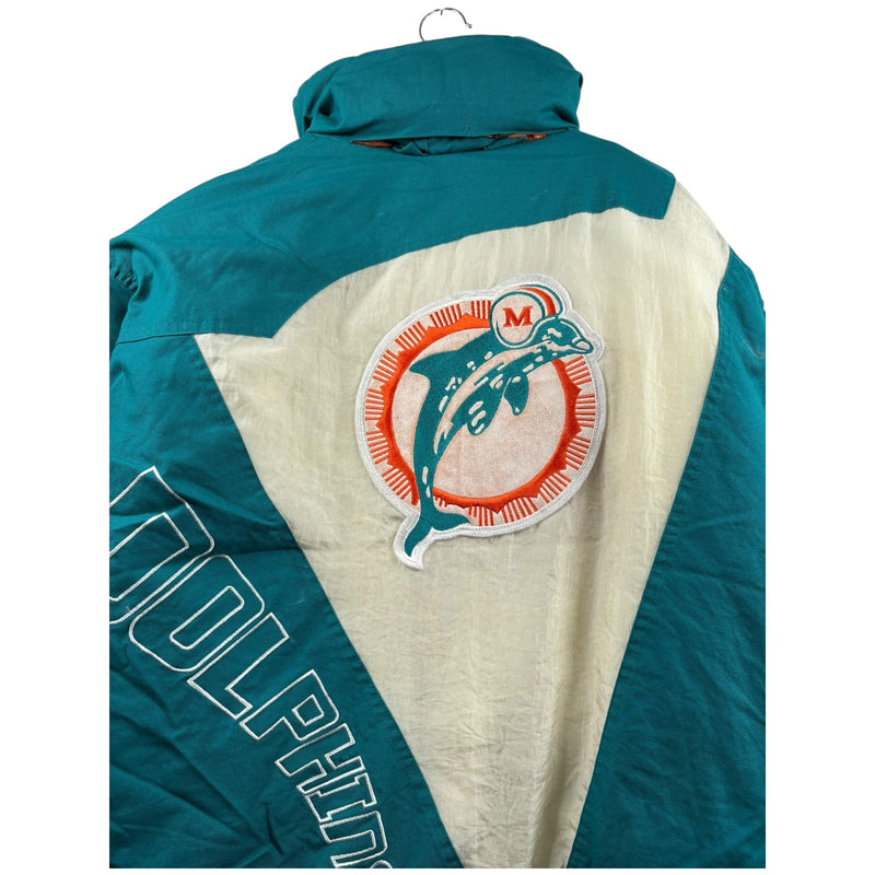Vintage NFL Triple F.A.T. Goose Miami Dolphins Puffer Jacket