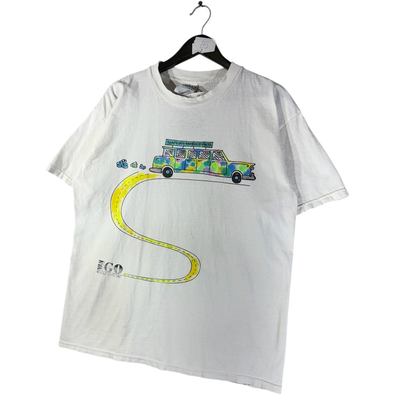 Vintage Van Go Mobile Arts Van Graphic T-Shirt