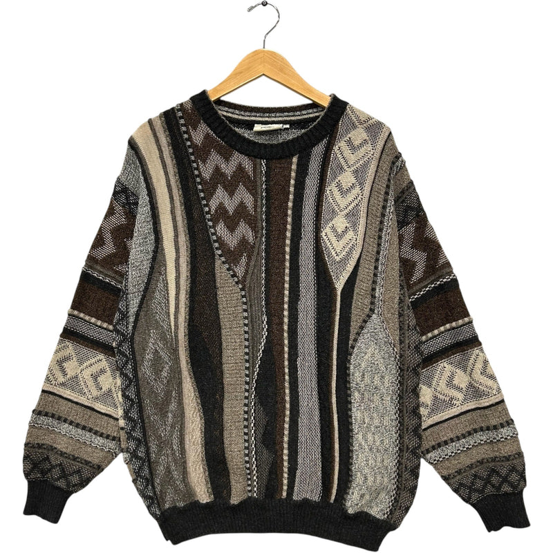 Vintage Gaurder Knitwear 3D Knit Sweater 90s