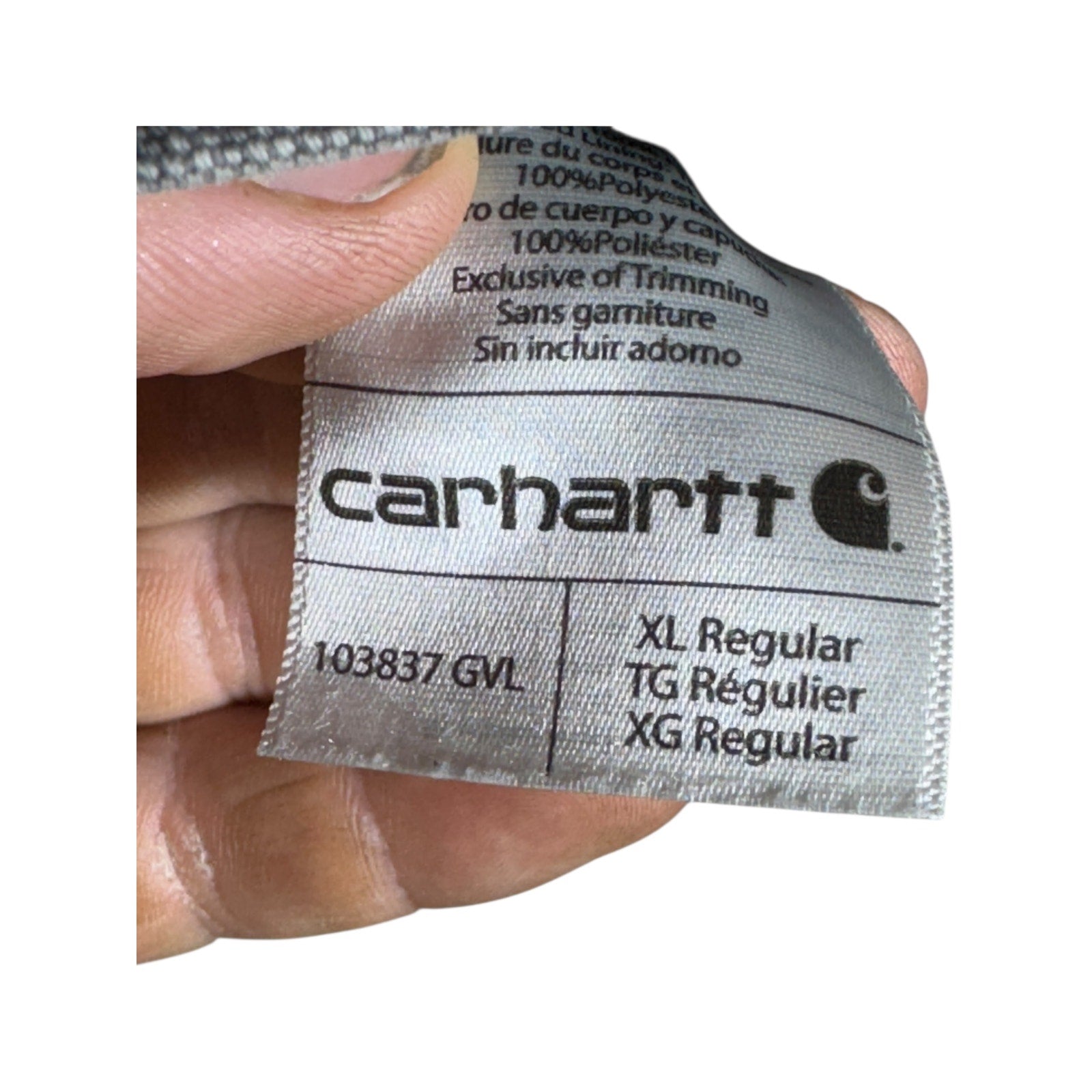 Vintage Carhartt Hooded Workwear Vest