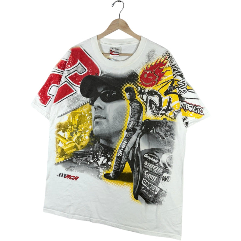 Vintage Kevin Harvick #29 AOP Double Sided NASCAR Tee