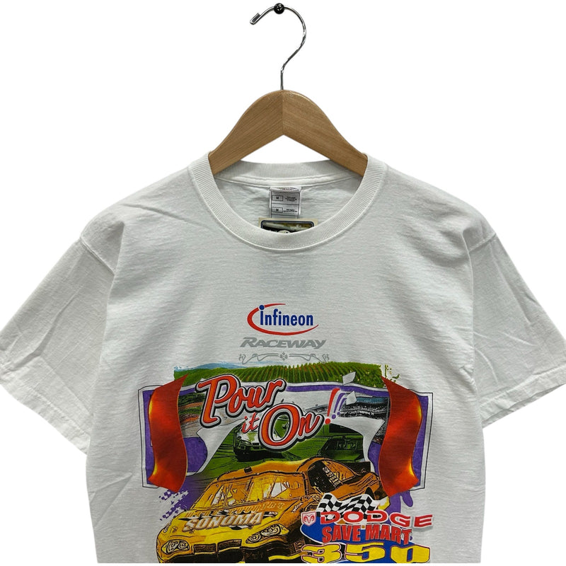 Vintage Dodge Save Mart 350 Infineon Raceway NASCAR Tee