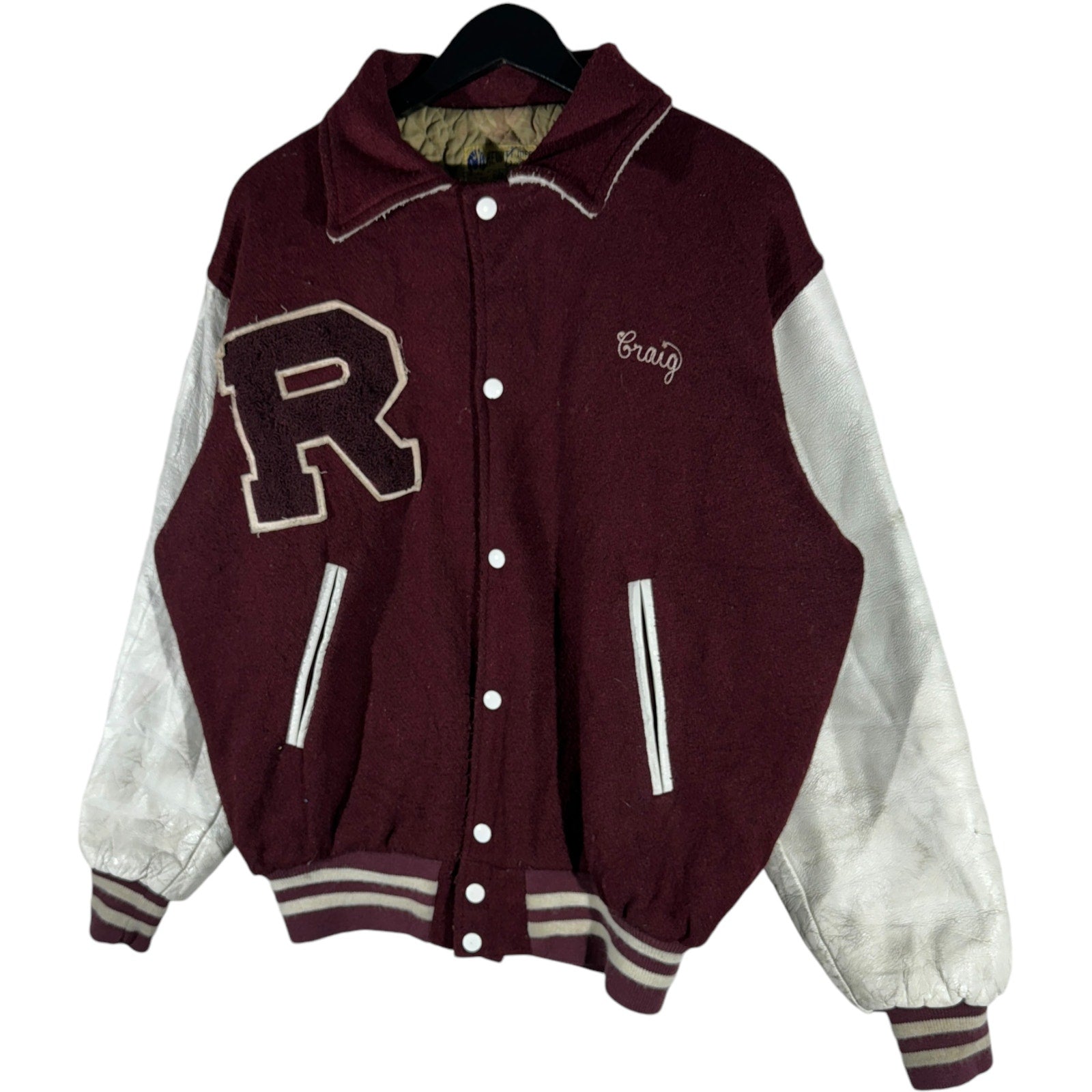 Vintage Rutgers Prep Soccer '93 Varsity Jacket