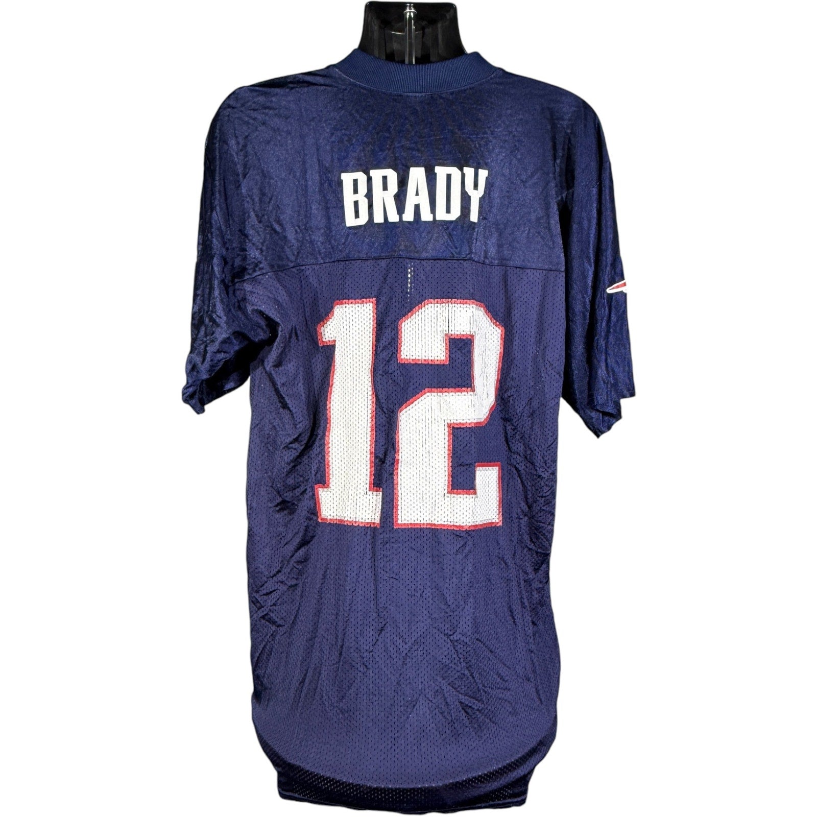 Vintage New England Patriots Tom Brady #12 NFL Jersey