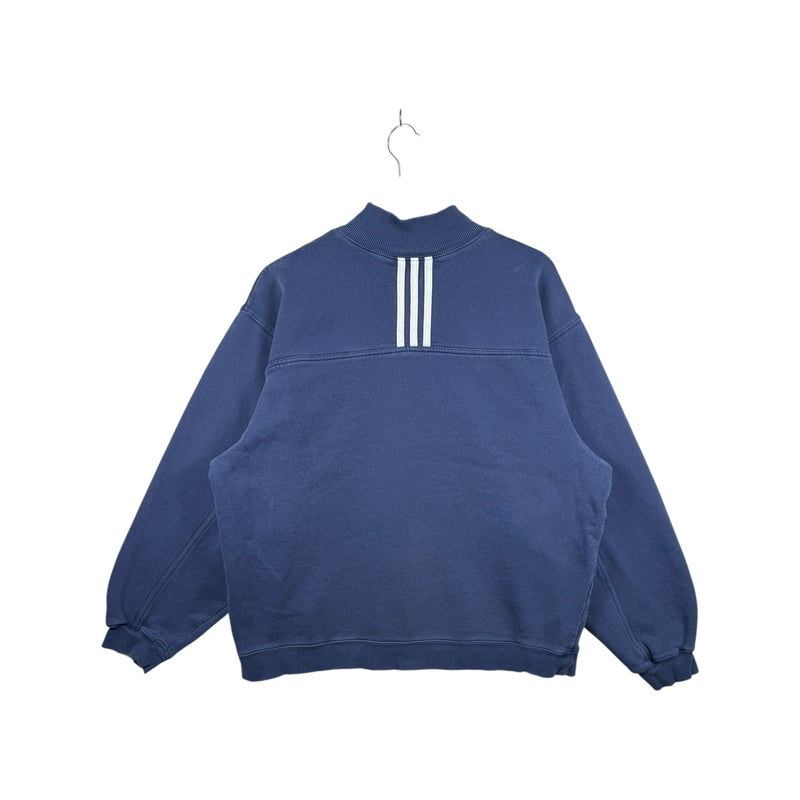 Vintage Adidas Yankees MLB 1/4 Zip Pullover Sweatshirt