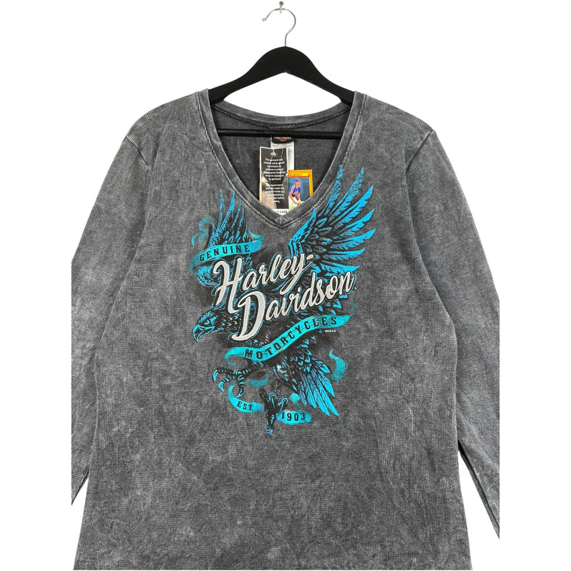 Vintage Women's Harley Davidson Deadwood SD Long Sleeve
