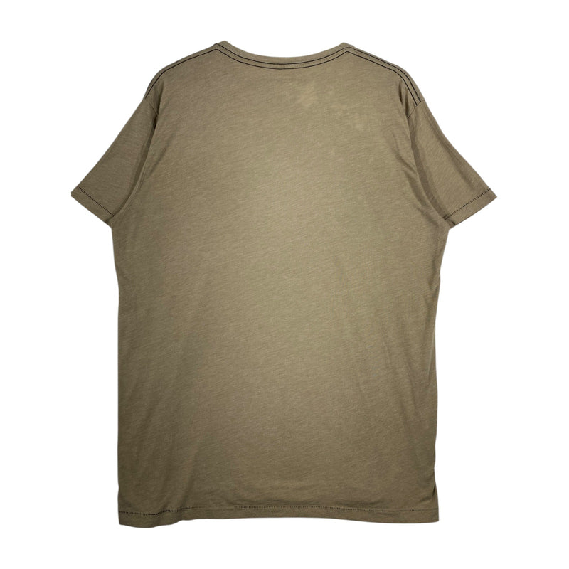 Vintage Skull Graphic Print T-Shirt