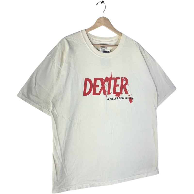 Vintage Dexter Spellout TV Show Promo Tee