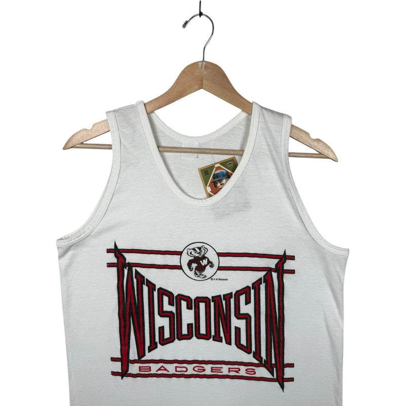 Vintage Wisconsin Badgers NCAA Tank Top