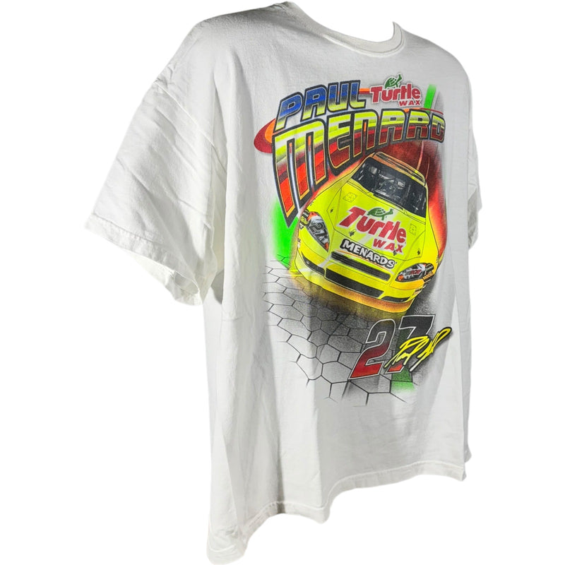 Nascar Paul Menard Turtle Wax Racing Tee