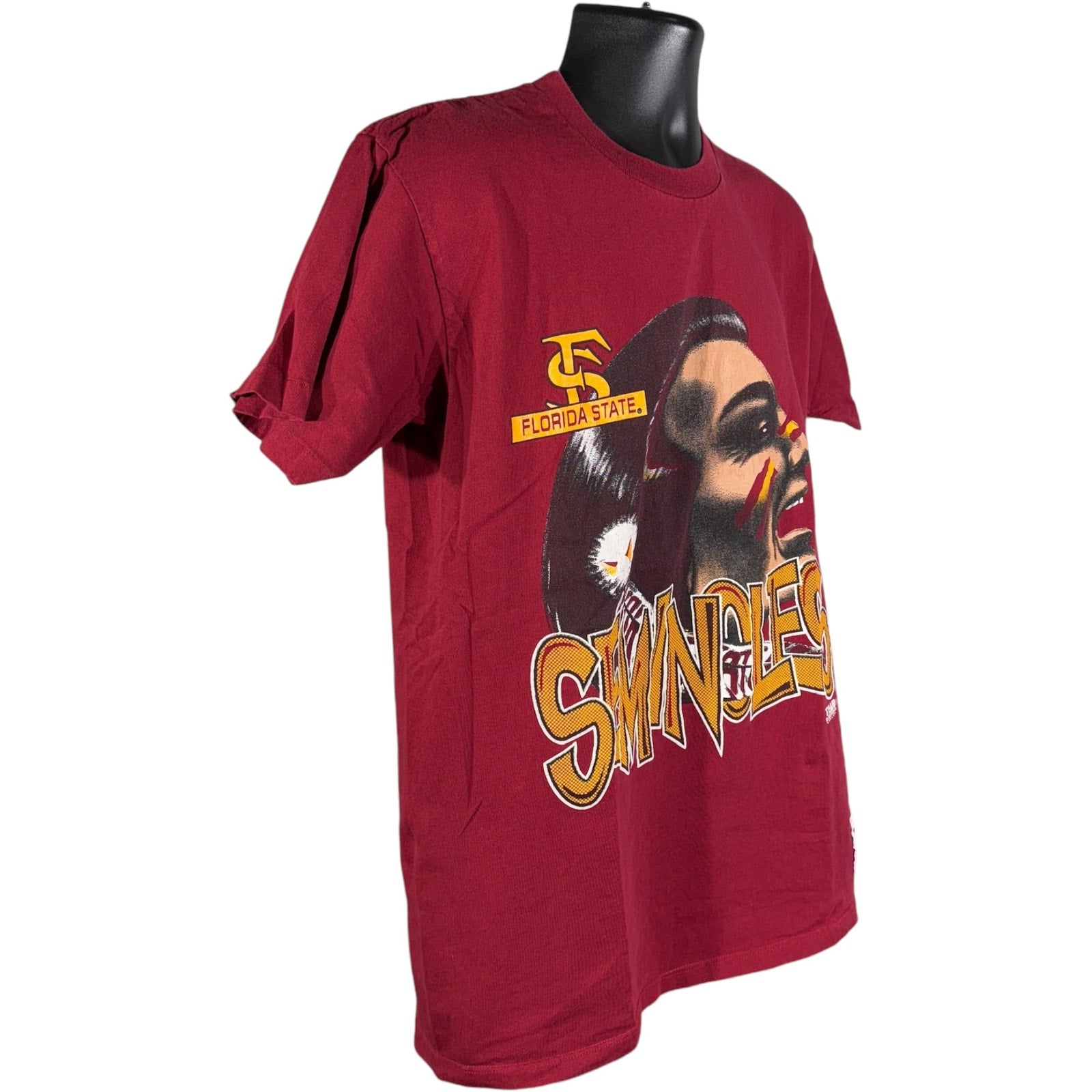 Vintage Florida State University Seminoles Mascot Tee 90s