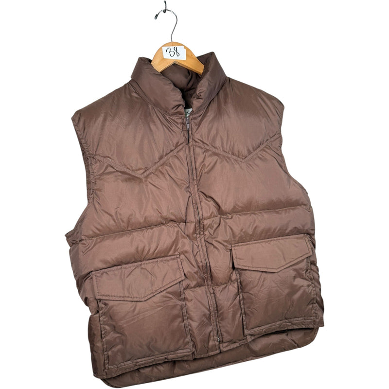 Vintage Alaska Down LTD Full Zip Puffer Vest