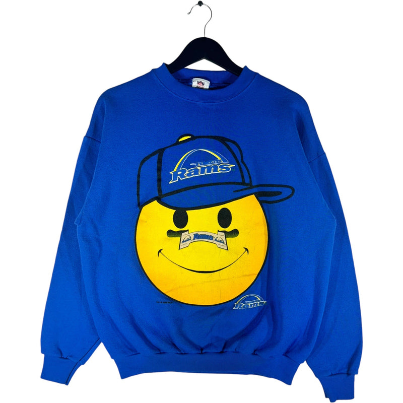 Vintage NFL St. Louis Rams Smiley Crewneck