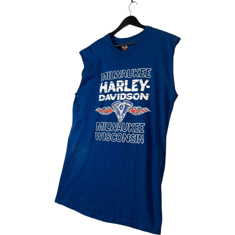 Vintage Harley Davidson Milwaukee Wisconsin Tank Top