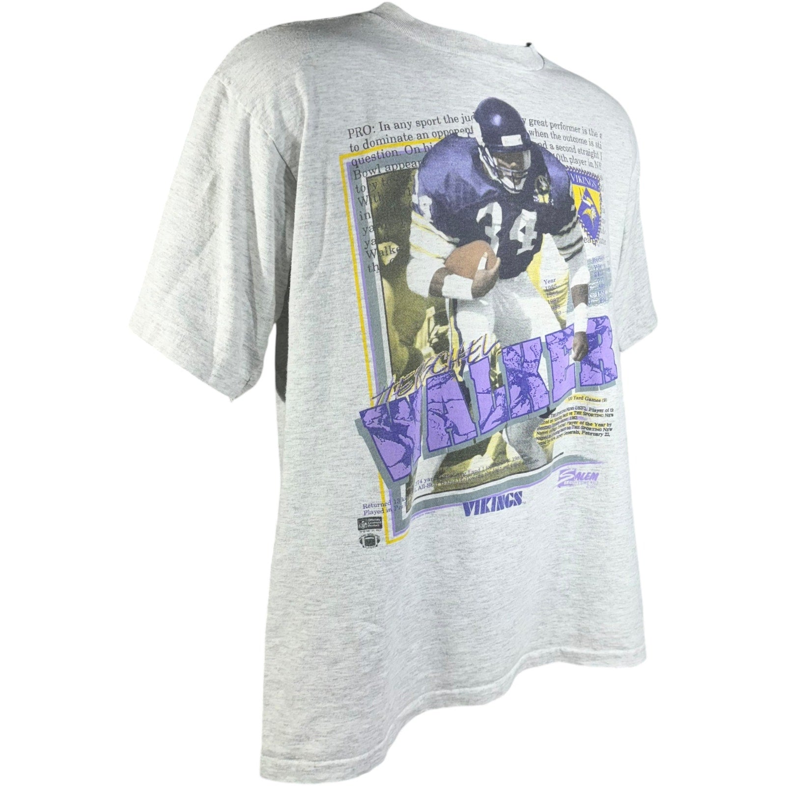 Vintage Salem NFL Minnesota Vikings Herschel Walker Tee