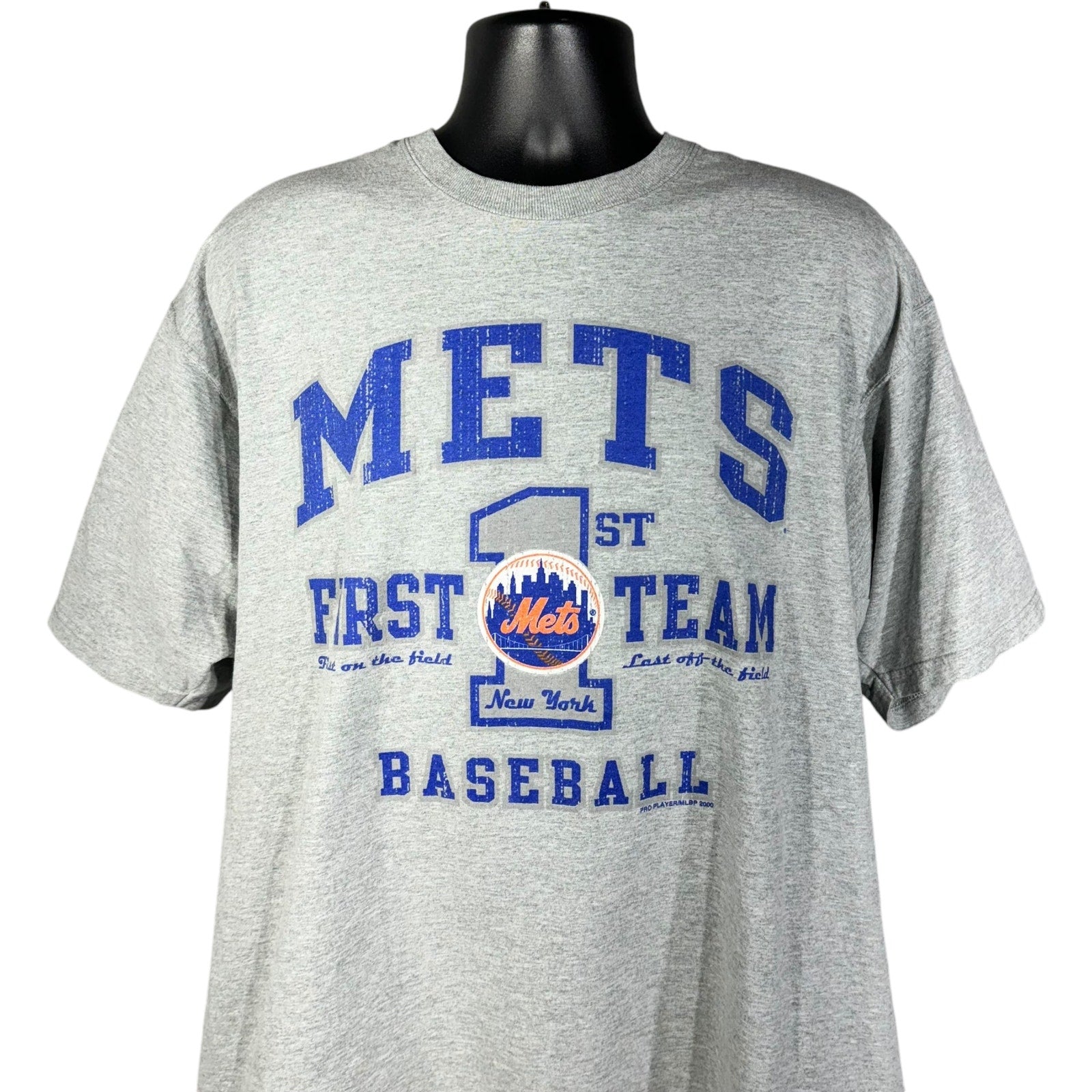 Vintage Pro Player New York Mets " First On The Field" Tee