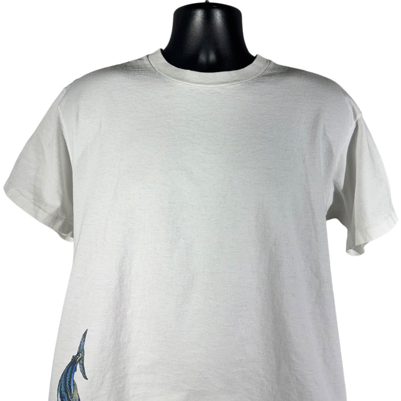 Vintage Speedo Atlantic Blue Marlin Graphic Tee