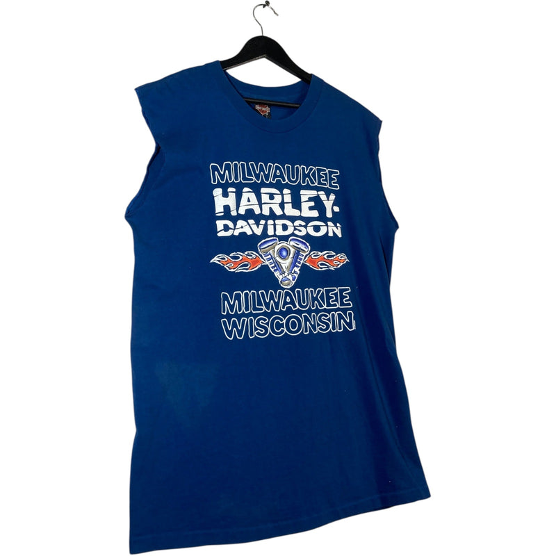 Vintage Harley Davidson Milwaukee Wisconsin Tank Top