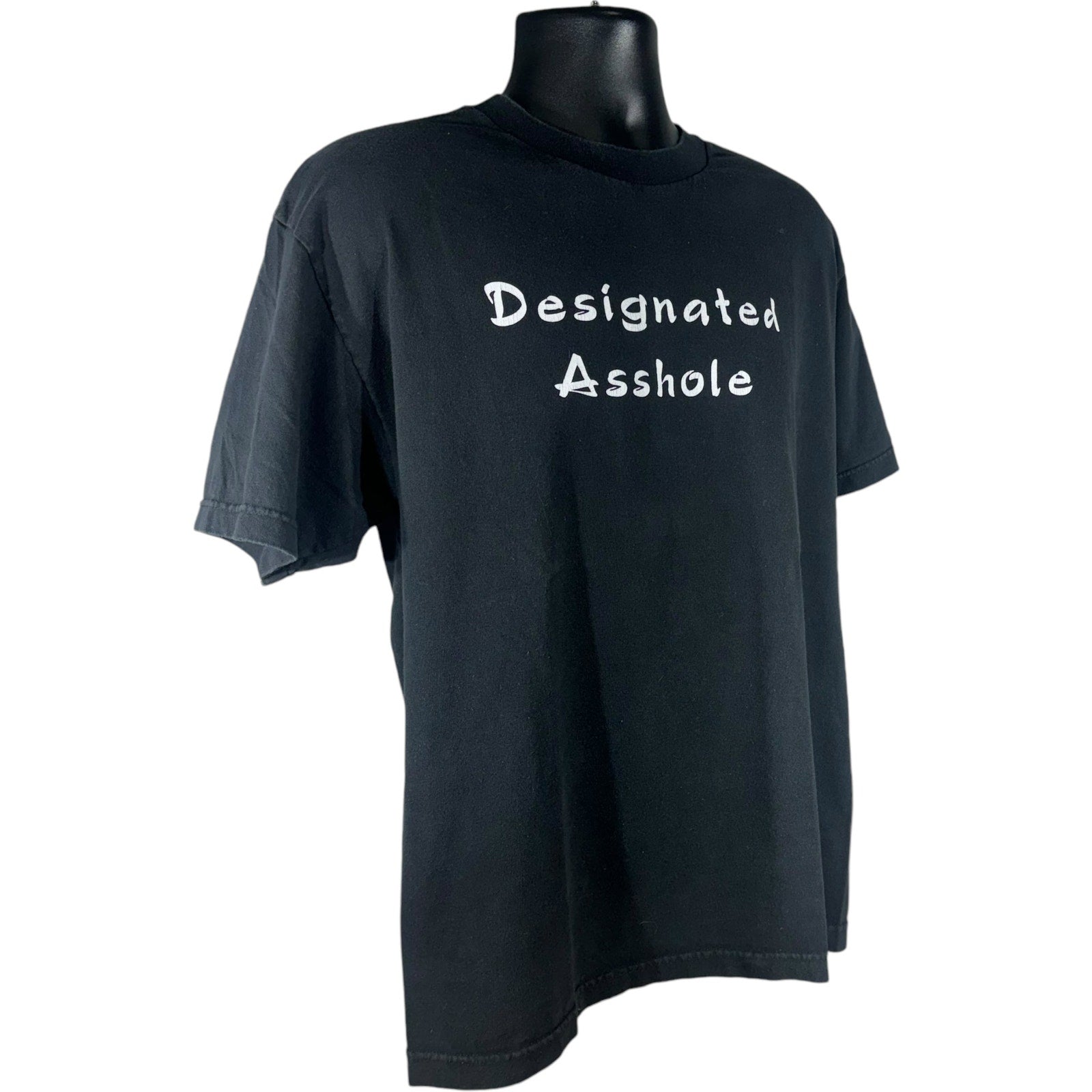 Vintage "Designated A-Hole" Humor Tee