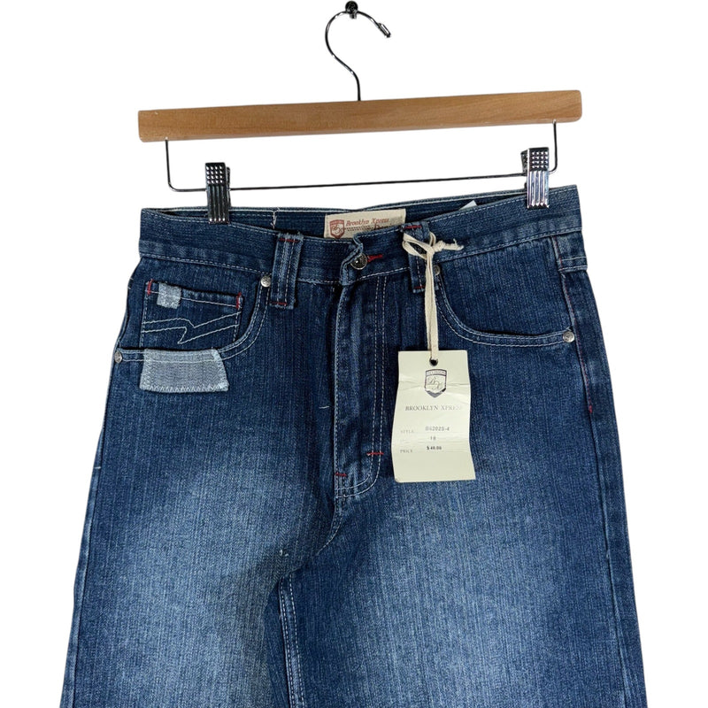 Vintage Brooklyn Xpress Denim Shorts 28 NWT