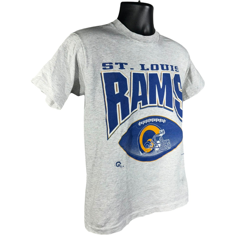 Vintage St. Louis Rams Spellout NFL Tee 90s